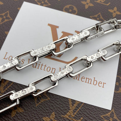LVN026  Classic chequered suit  JewelryNecklace 50cm bracelet 22cm