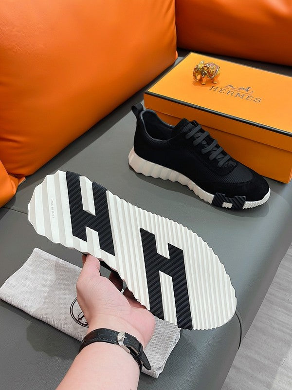 BMHS0 Leather Shoes Women35-41 Man 40-44 with box