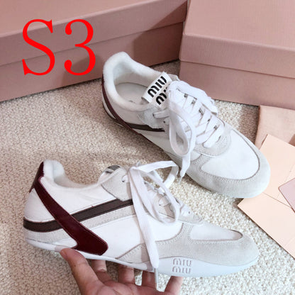 GMS1 Leather Women 35-40 shoes with box