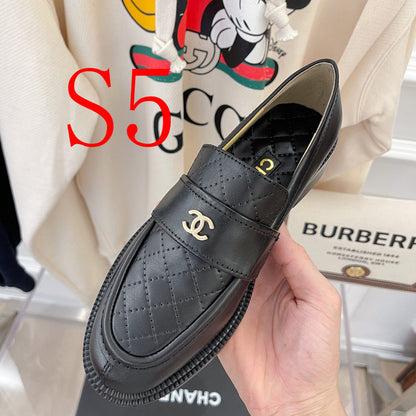 MBCS5 Women Leather 2CM shoes 35-41 Shoes with box