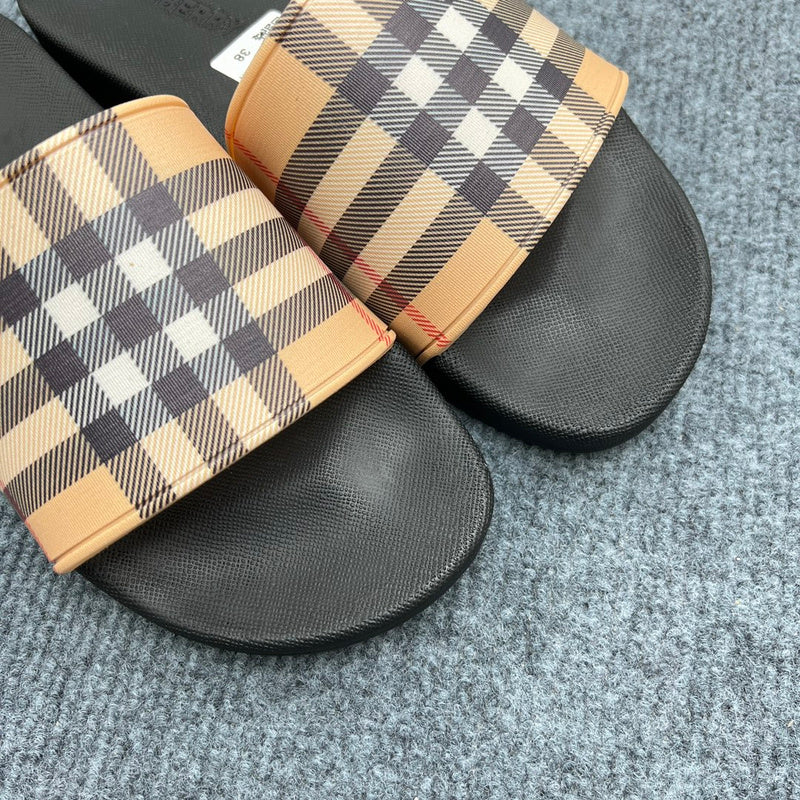 YBS01 Couples slipper Leather Shoes 36-46 with box