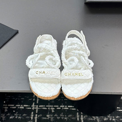 GCS2 Leather shoes Women35-41 Slipper with box