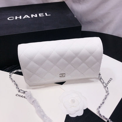 XCP015 Bag leather 19-13-4CM Bag Silver