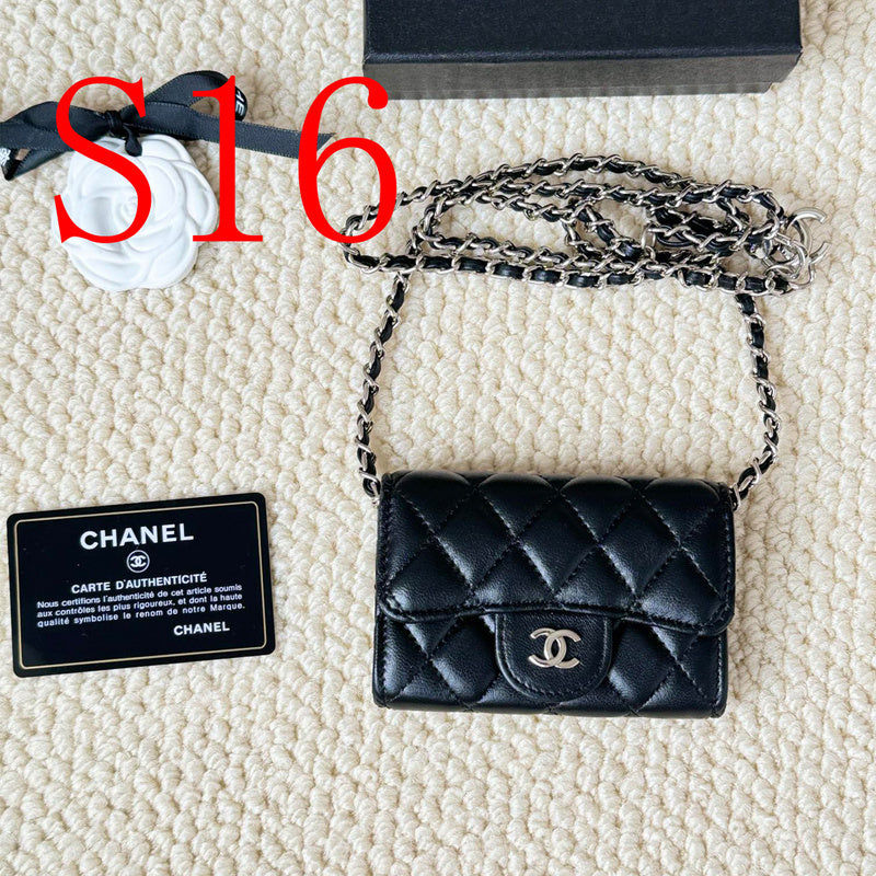 LCP02 Wallet Bag 13.1-7.5-2.1CM Leather bags with box