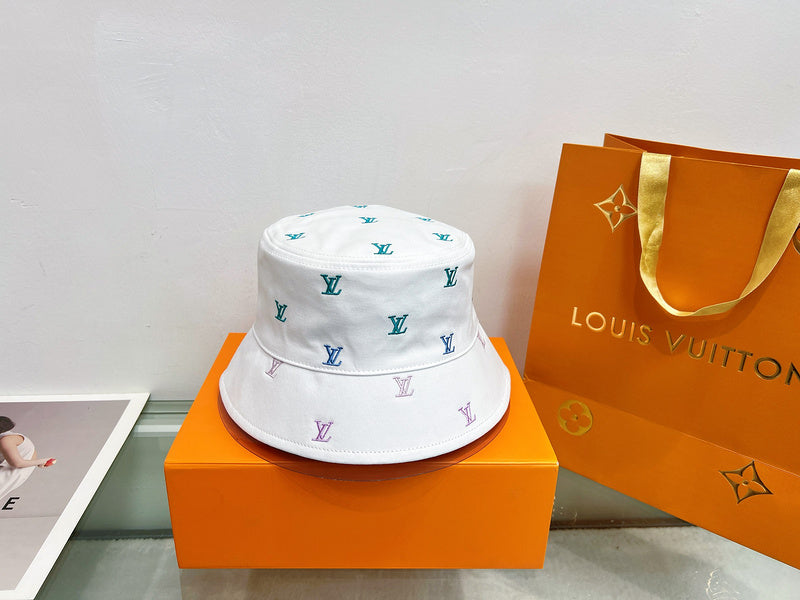 LVH01 New fisherman hat, can be worn on both sides Hats