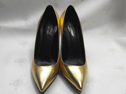 OYS1 Leather 10.5CM High heels size 35-41 women shoes with box