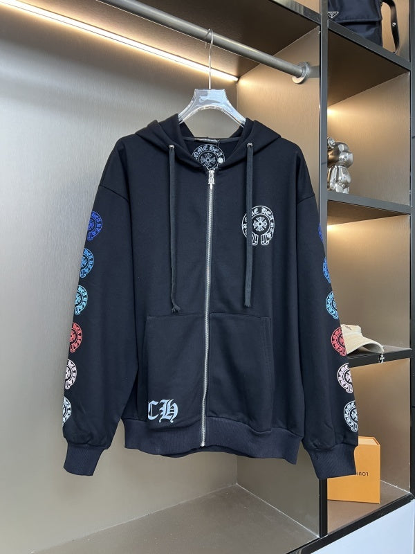 KLC24  New men's and women's high-quality spring and autumn hoodie hooded sweatshirt Clothing