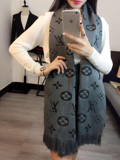 LSC5 Wool blend 35-180CM Scarf
