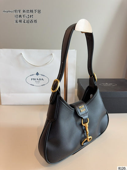 MMP11 Leather Bag 28-3-15CM Bags With box