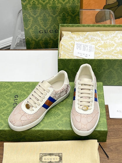 OGS41 Leather Women 35-42 And Men 40-46 Shoes With box
