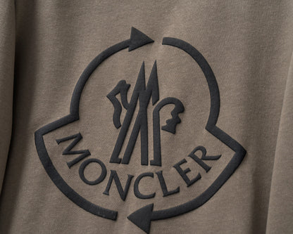 MOC037  New men's autumn and winter double-sided cotton new pullover hoodie clothing