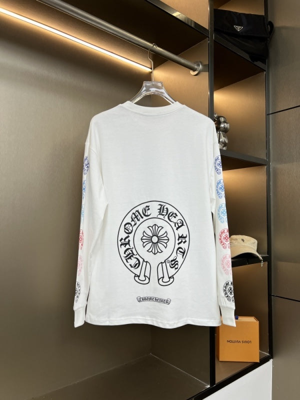 KLC21 New men's and women's pure cotton long sleeved casual clothes