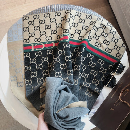 XGC4 cashmere blend 65-180CM Scarf