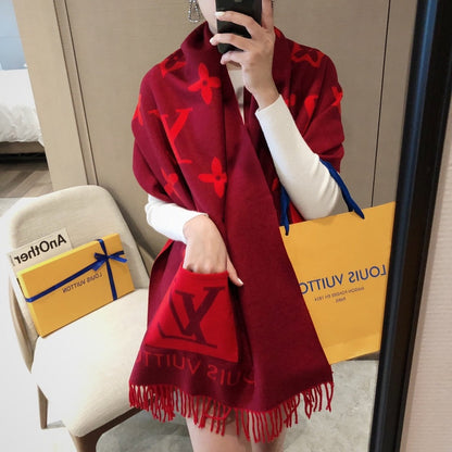 XLC19 cashmere blend 65-180CM Scarf