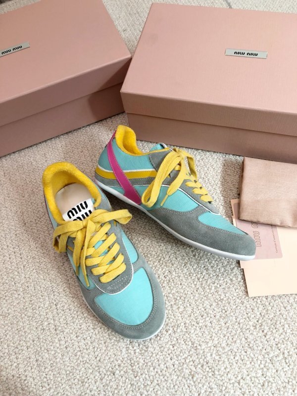 GMS1 Leather Women 35-40 shoes with box