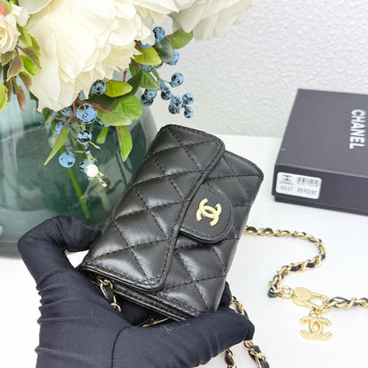 LCP04 Wallet Bag 13.1-7.5-2.1CM Leather bags with box