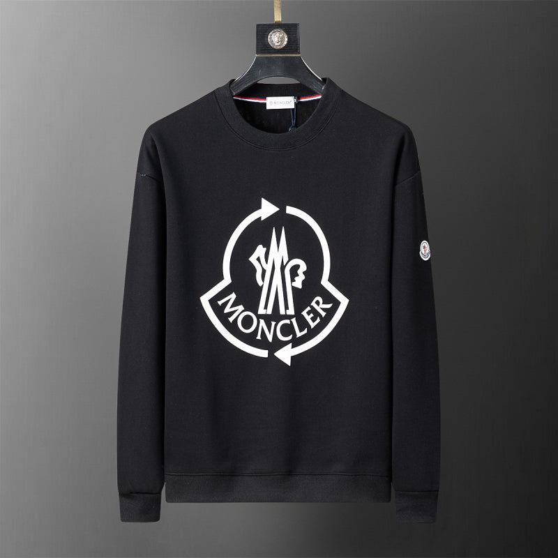 MOC037  New men's autumn and winter double-sided cotton new pullover hoodie clothing