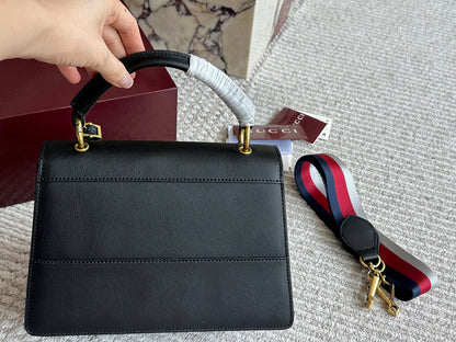 AGP5 Shoulder Bag 25-17CM Leather Bags With box