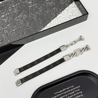 JK19 Leather bracelet Jewelry
