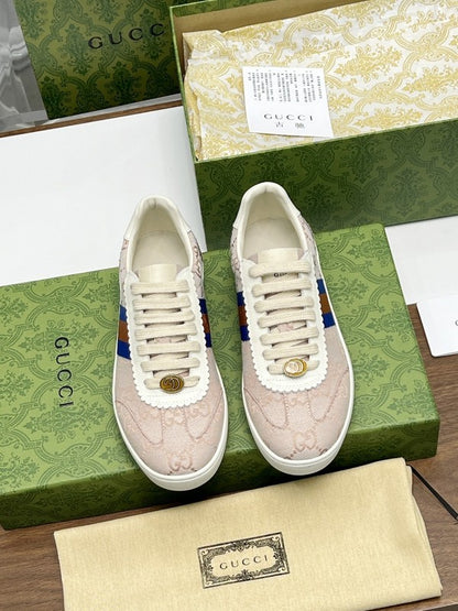 OGS41 Leather Women 35-42 And Men 40-46 Shoes With box