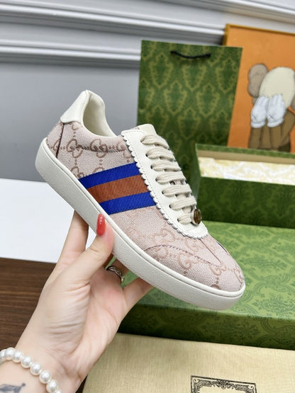 OGS41 Leather Women 35-42 And Men 40-46 Shoes With box