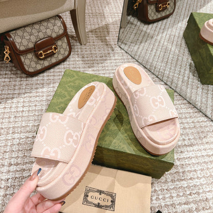 HFGS6 Slippers 6CM Women shoes 35-41 With box