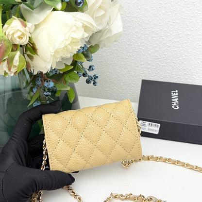 LCP04 Wallet Bag 13.1-7.5-2.1CM Leather bags with box