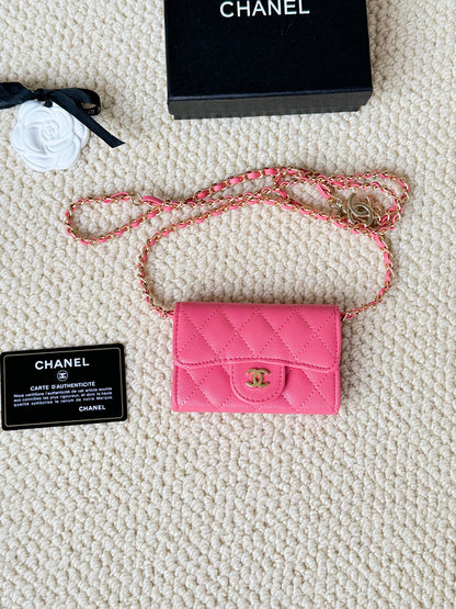 LCP02 Wallet Bag 13.1-7.5-2.1CM Leather bags with box