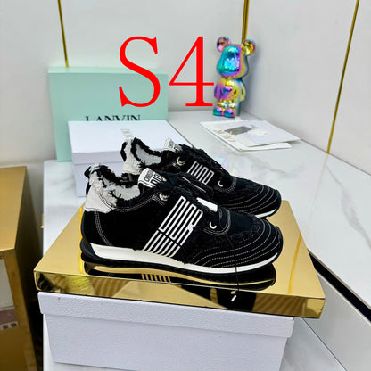 BDS10 Leather Shoes Women 35-41 Shoes with box