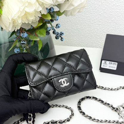 LCP04 Wallet Bag 13.1-7.5-2.1CM Leather bags with box