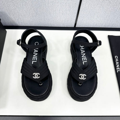MBCS16 Leather Slippers Size 35-40 Shoes with Box