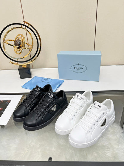OPS1 Leather Shoes Women35-41 man40-45 with box