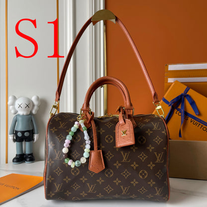 LLP237 Leather Bag 30-21-17CM Travel Bags