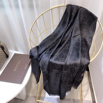 XGC19 Silk satin 70-180CM Scarf
