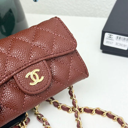 LCP04 Wallet Bag 13.1-7.5-2.1CM Leather bags with box