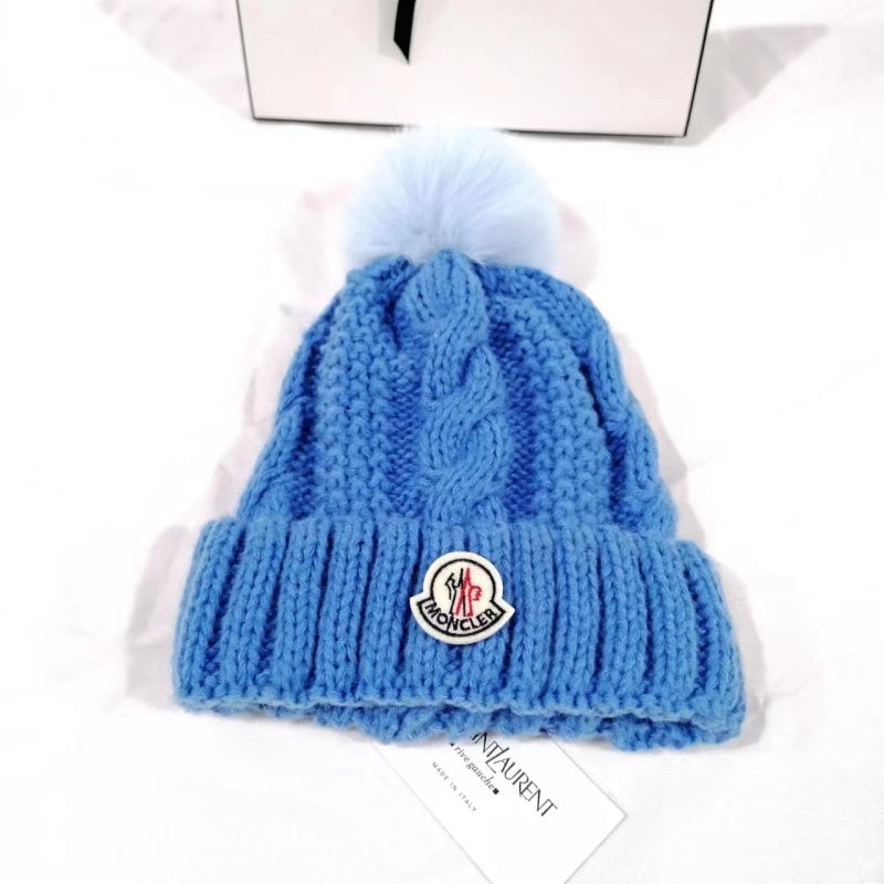 PMOH4    New children's small Fried Dough Twists hair ball hat