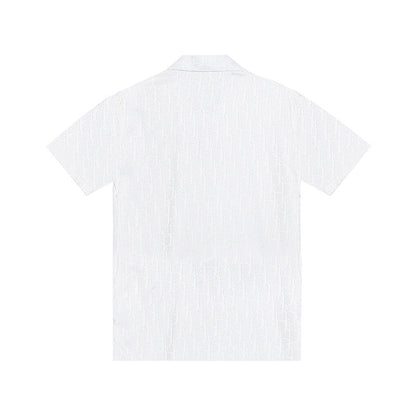 DIC112 New men's summer short sleeved collared shirt clothing
