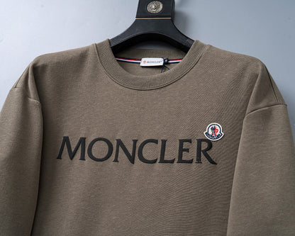 MOC035 New men's autumn and winter double-sided cotton new pullover hoodie clothing