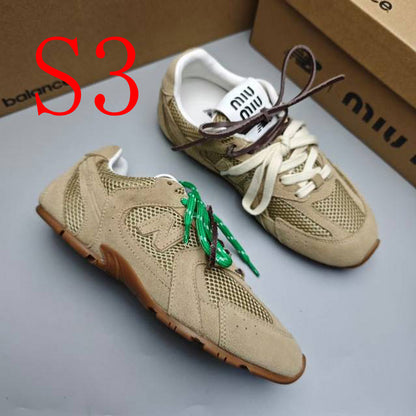 OMS2 Leather Shoes 2.5CM Women 35-40 with box