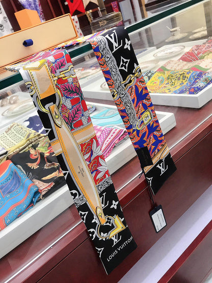 XLC9 Silk satin 8-120CM scarf