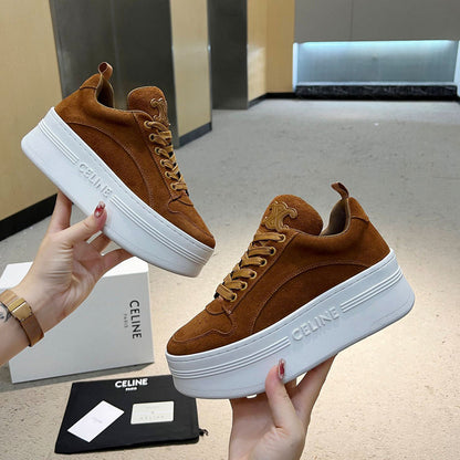 BMCS8 Women 35-40 Leather 6.0CM Shoes with box