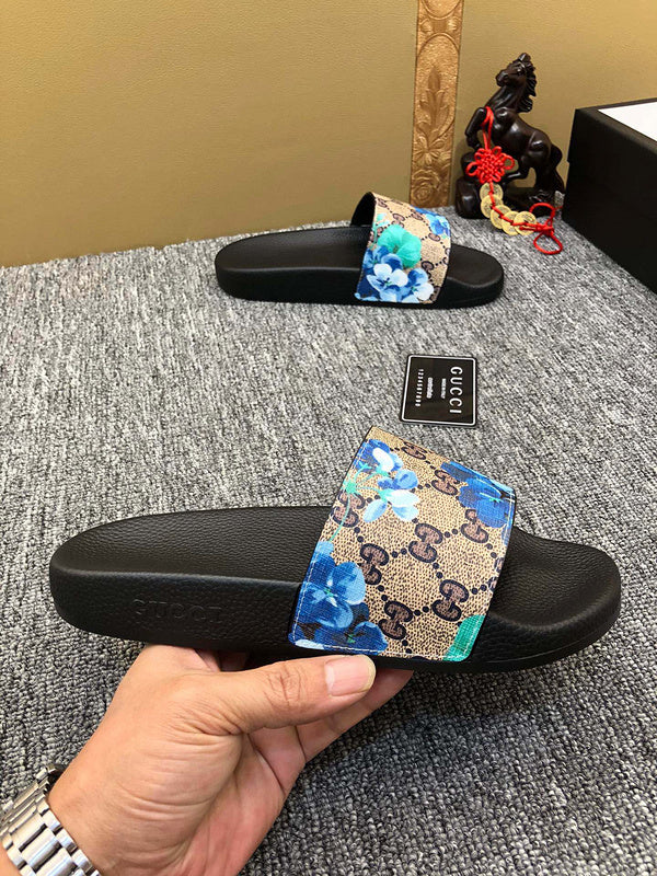YGS13 shoes man and women slippers with all packaging