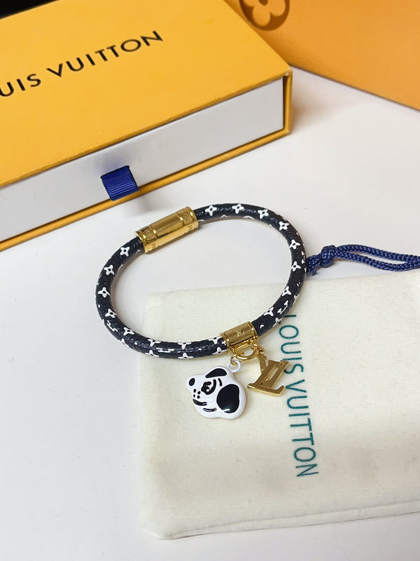 S445  Titanium steel dog bracelet jewelry
