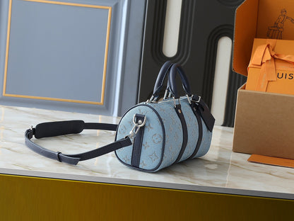 LLP198 Leather Bag 25-15-11CM Shoulder bags