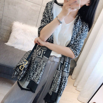 XDC3 silk satin 70-180CM scarf