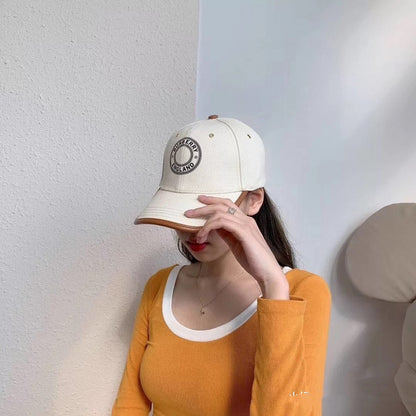 BUH10 Classic collocation of embroidery baseball cap and peaked cap
