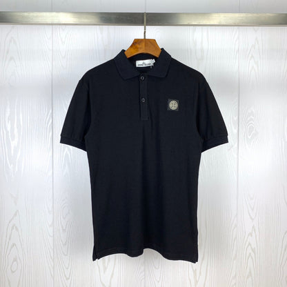 STC23 New men's polo shirt summer short sleeved top Clothing