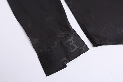 GUC082 New men's shirt with long sleeves Clothing
