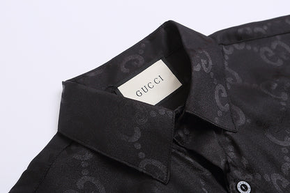 GUC082 New men's shirt with long sleeves Clothing