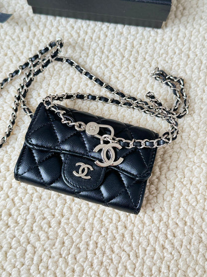 LCP02 Wallet Bag 13.1-7.5-2.1CM Leather bags with box